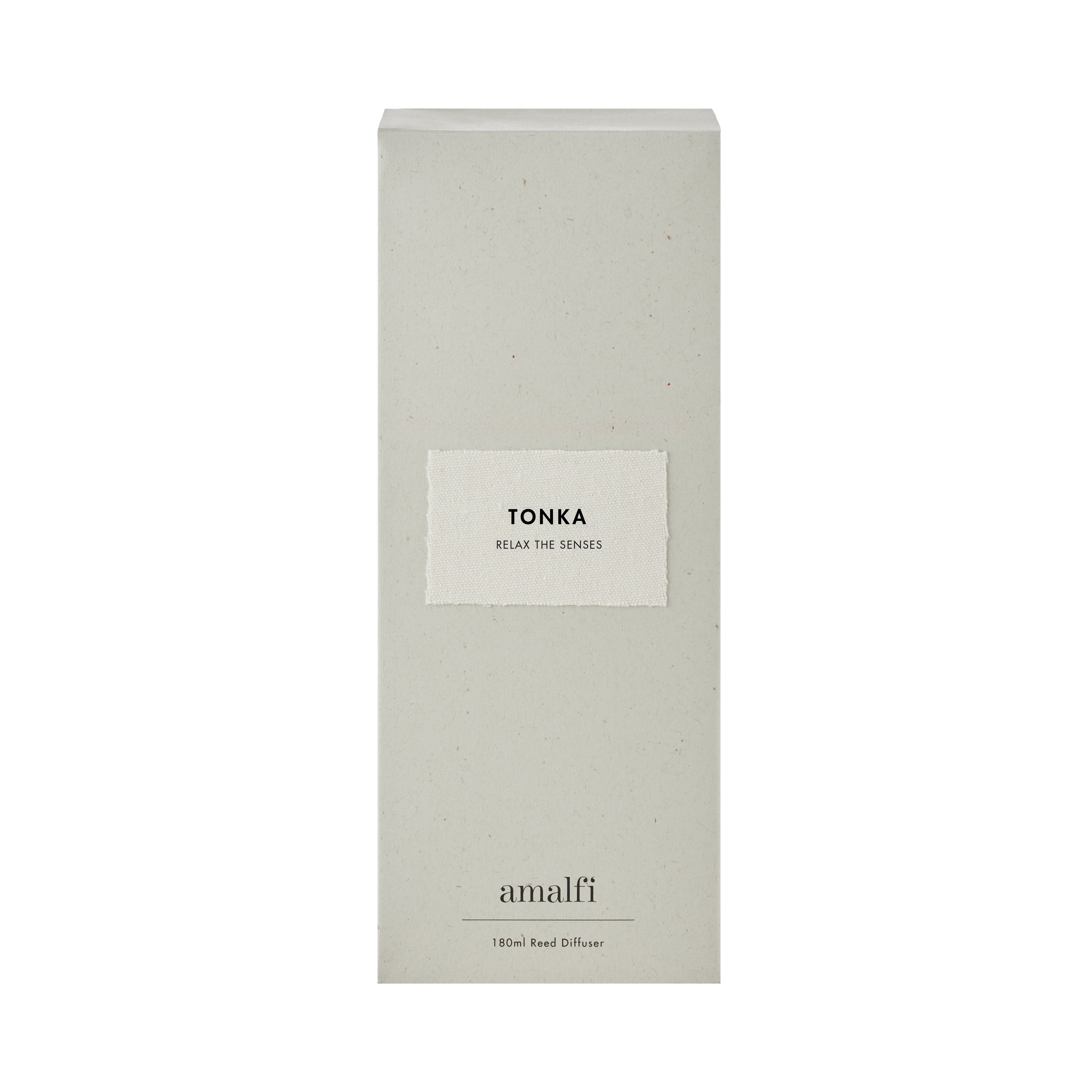 Amalfi Tonka Scented Diffuser 180ml White