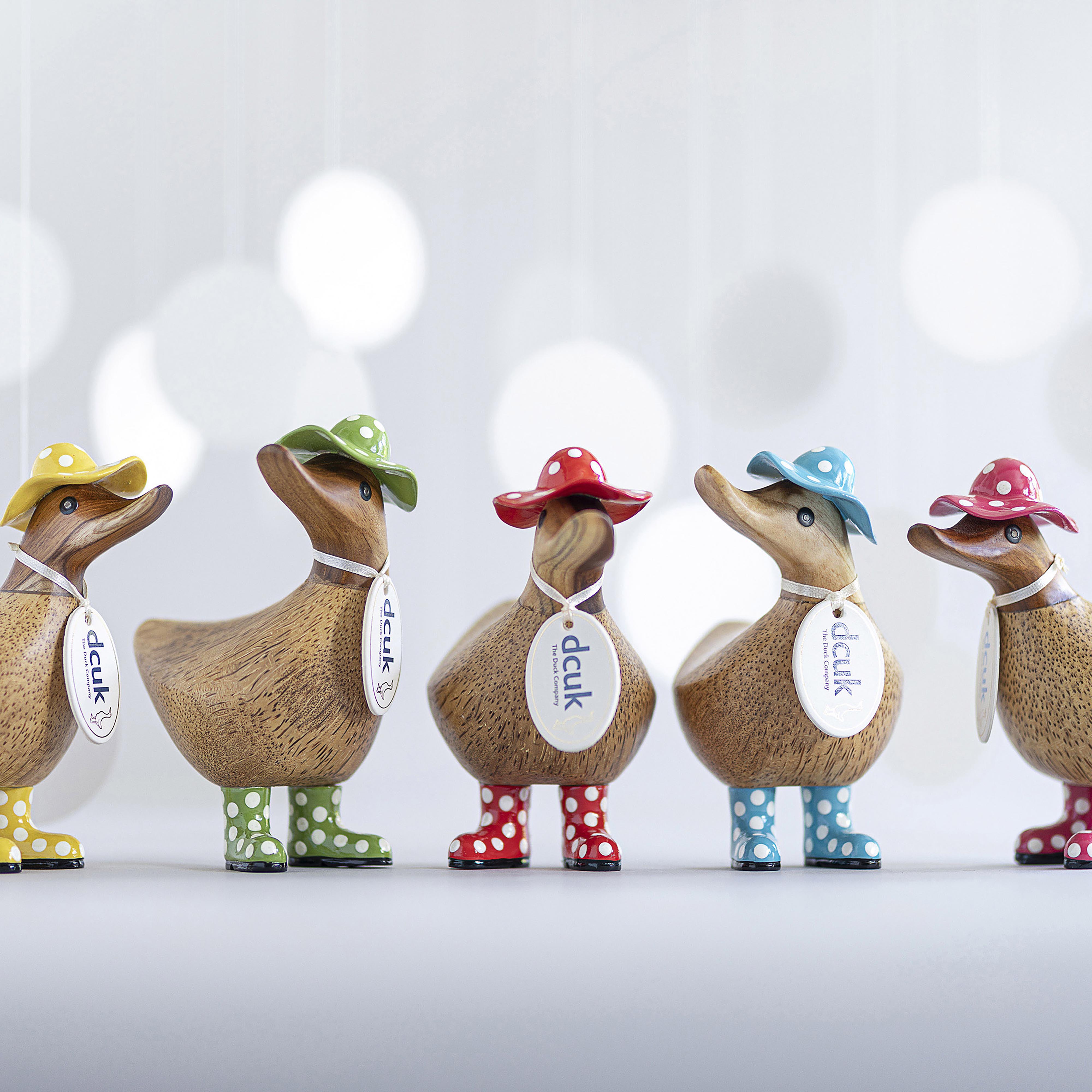 DCUK Spotty Hat Ducky Assorted