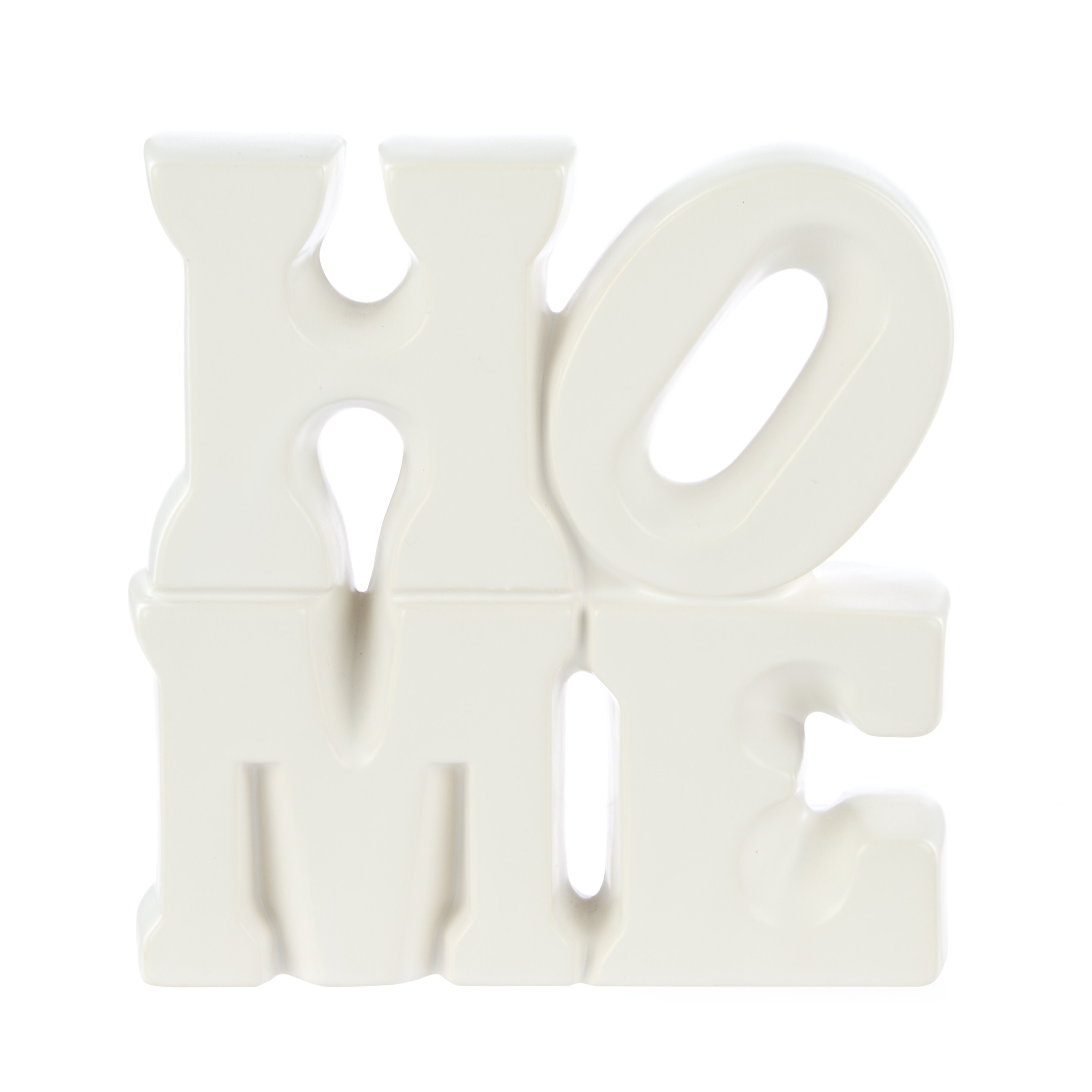 Emporium Home Sculpture White