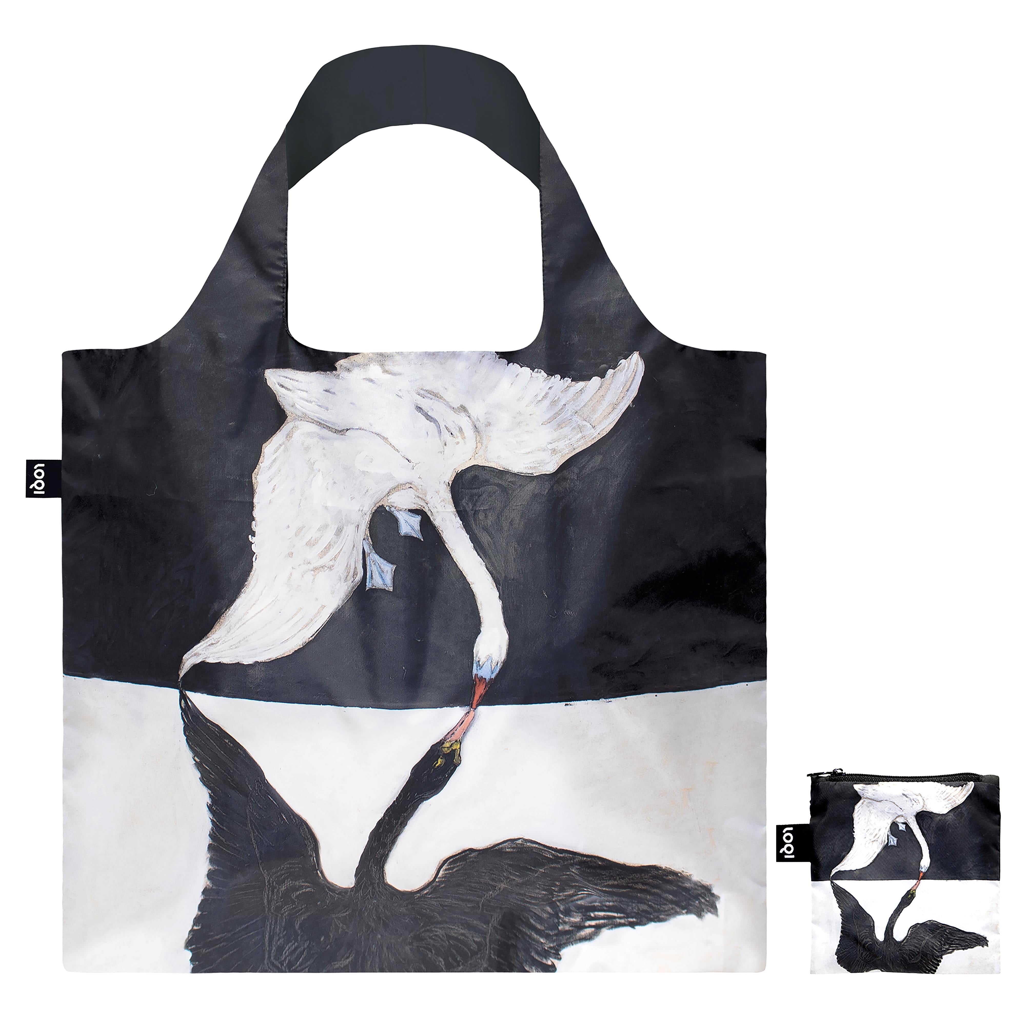 LOQI Hilma af Klint The Swan Tote Bag