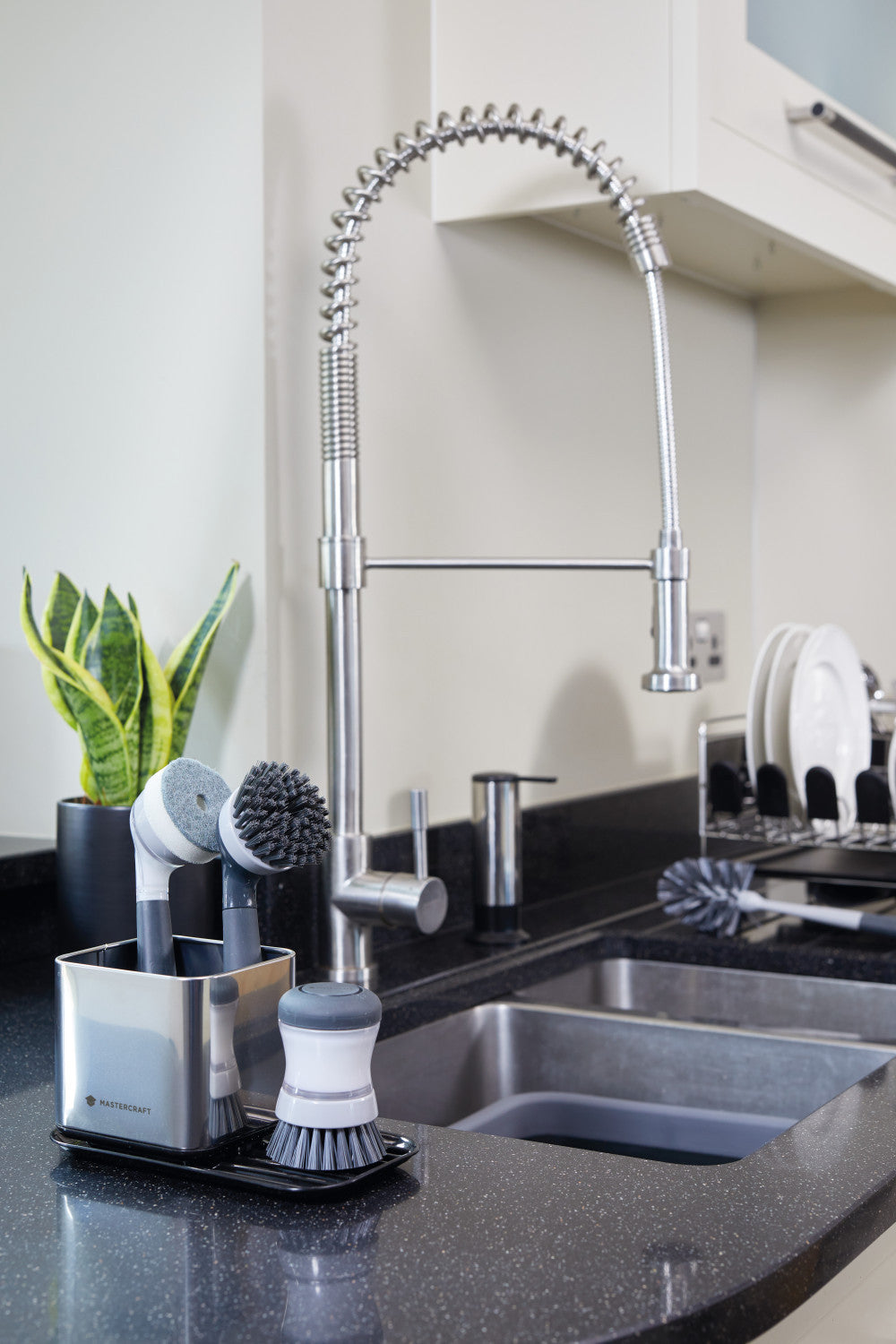MasterCraft Stainless Steel Sink Caddy (Grey)