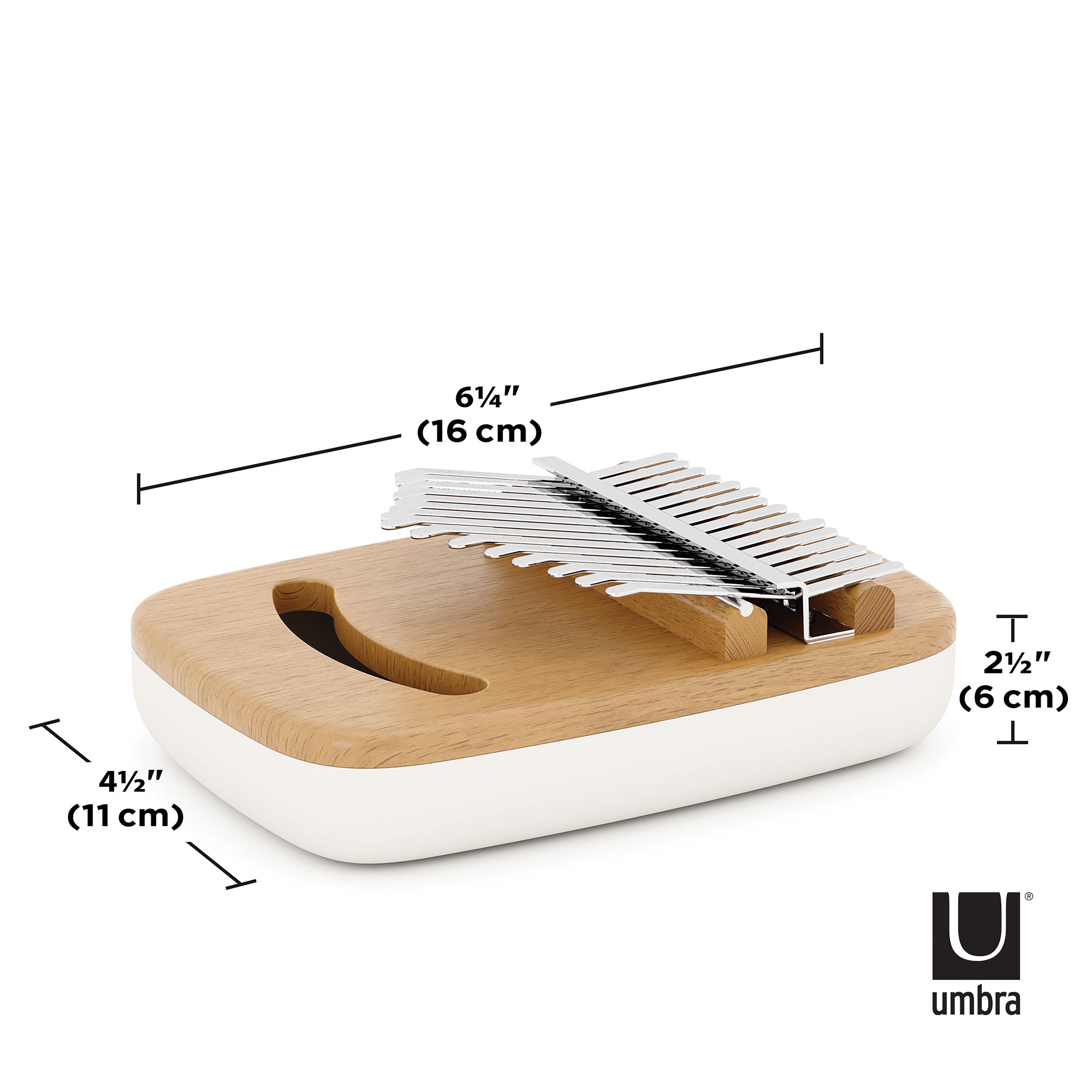 Umbra Strumba Kalimba White & Natural