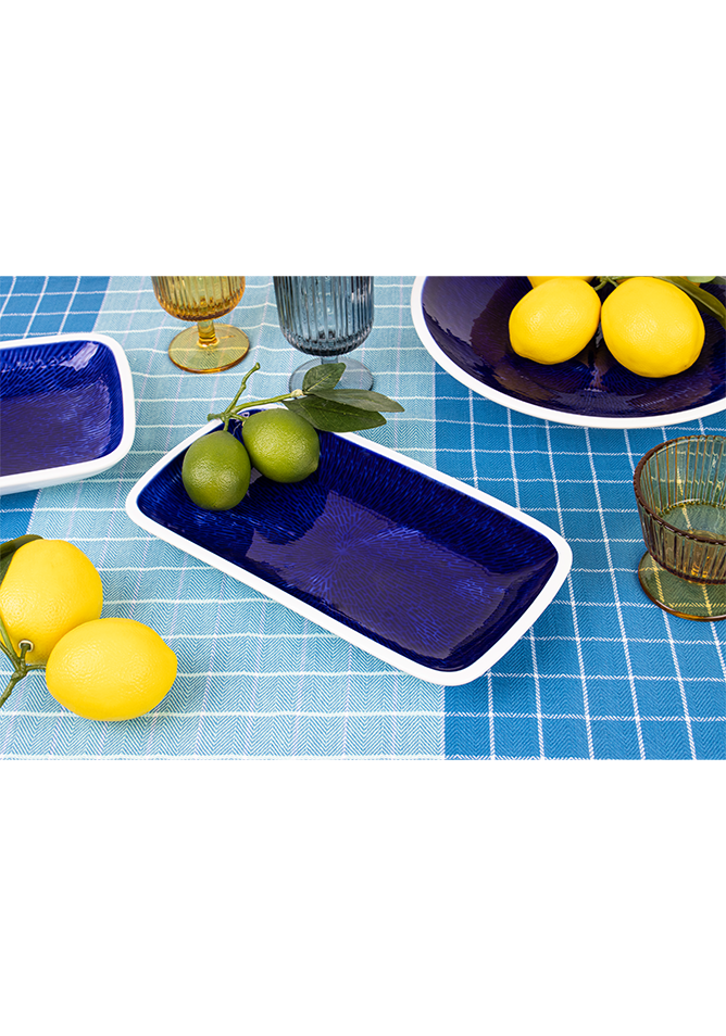 Ladelle Positano Zoe Large Rectangular Platter