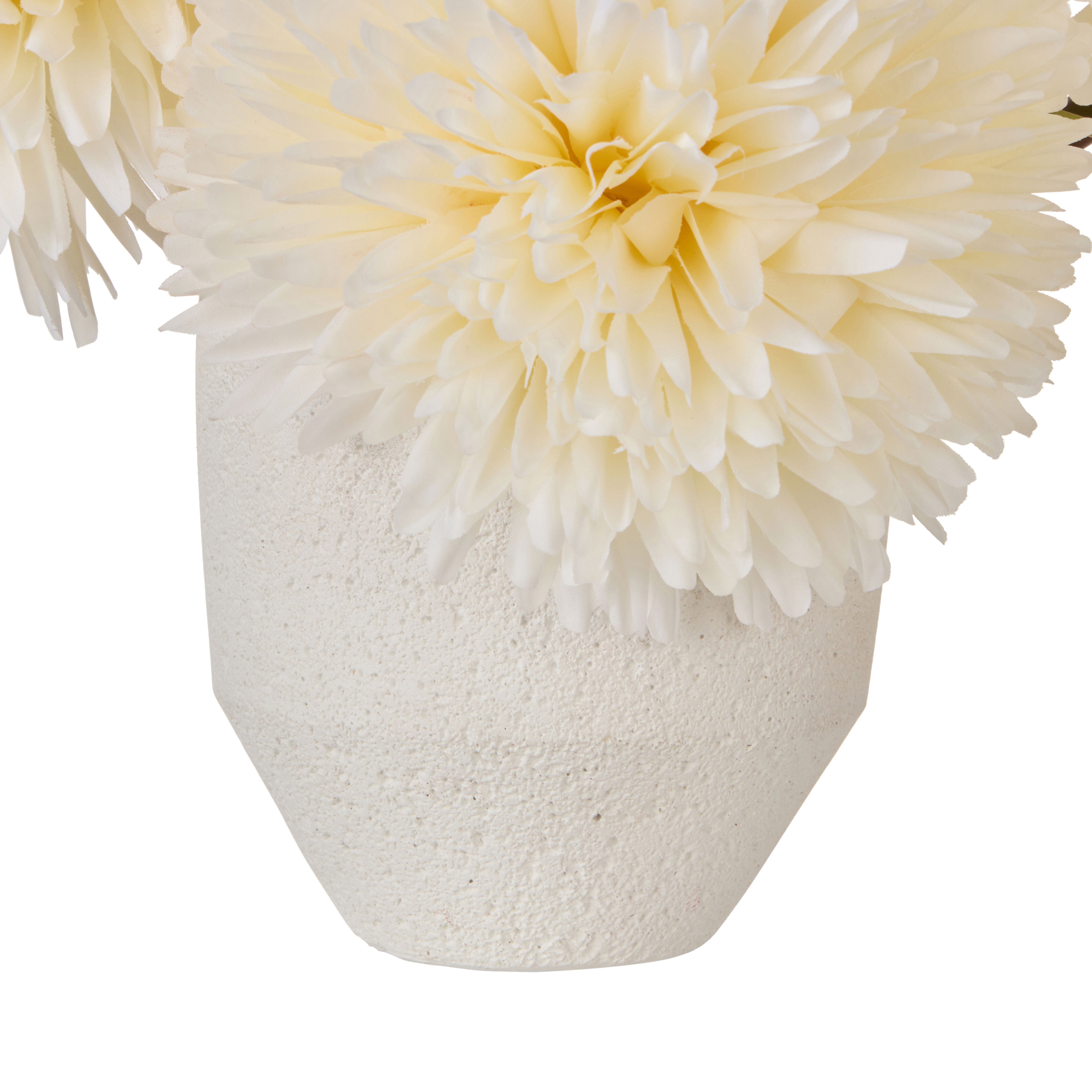 Rogue Kiku Delos Vase Ivory
