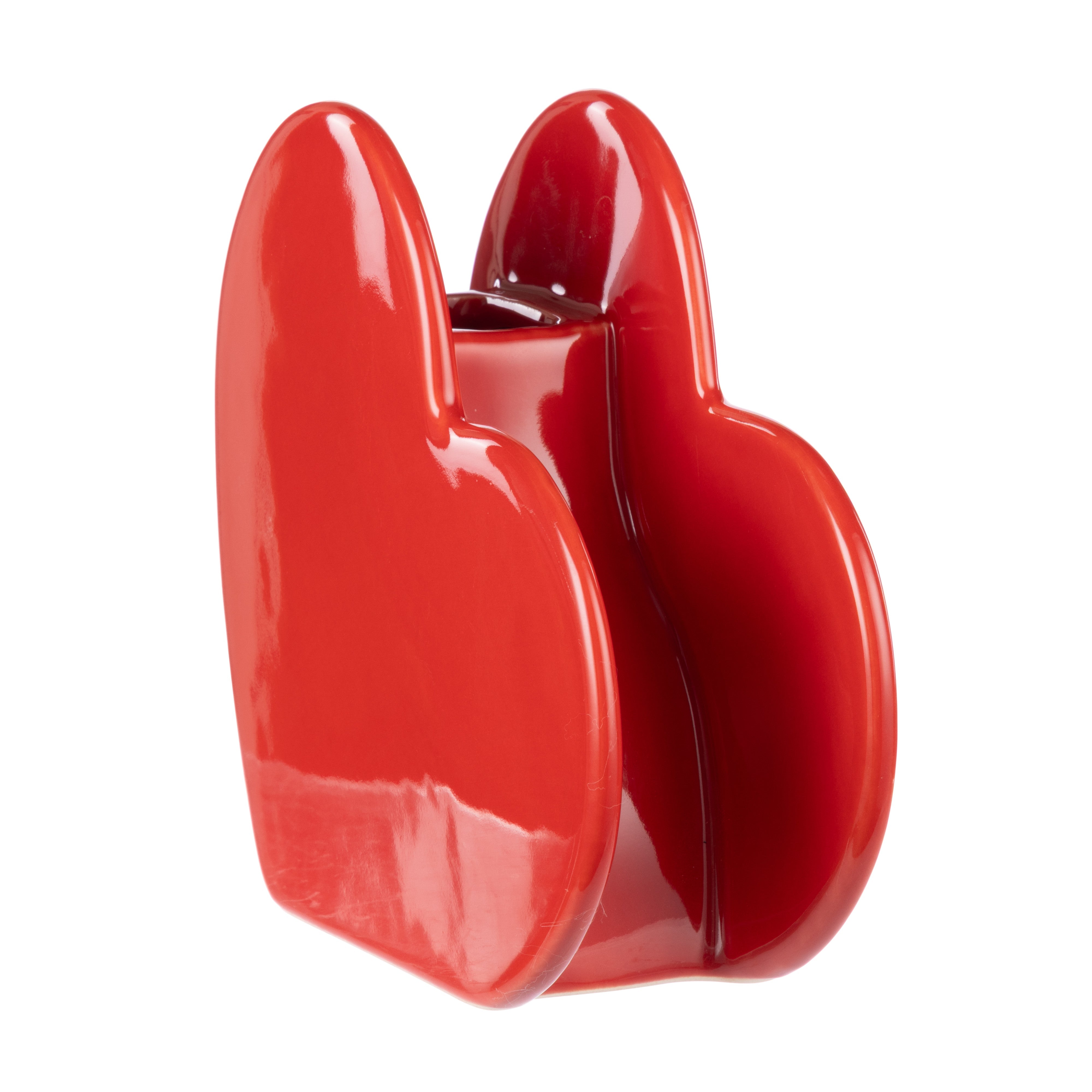 Emporium Sweetheart Vase Small Red