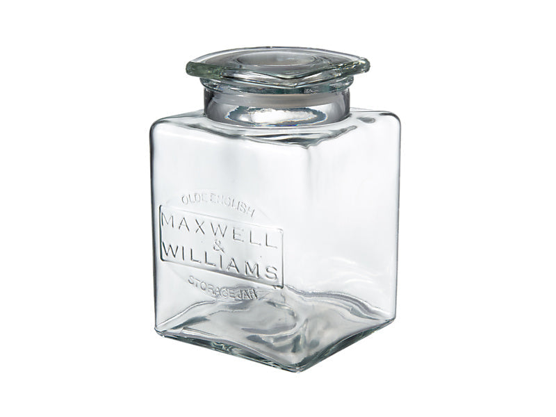 Maxwell & Williams Olde English Biscuit Jar 2.5 Litre Clear