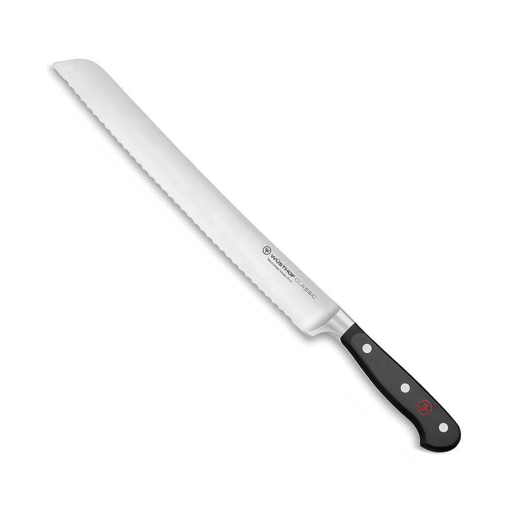 Wüsthof Classic Black Bread Knife - 20cm