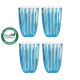 Guzzini Dolcevita Set 4 Tumblers Turq