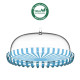 Guzzini Dolcevita Cake Serving Set with Dome Turquoise