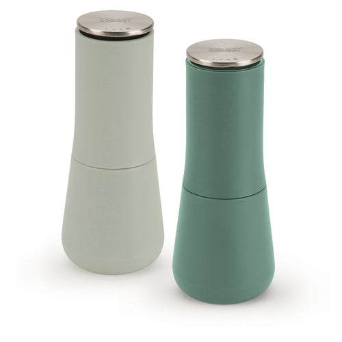 Joseph Joseph Milltop™ Non-Spill Salt & Pepper Mill Set - Editions  (Sage)