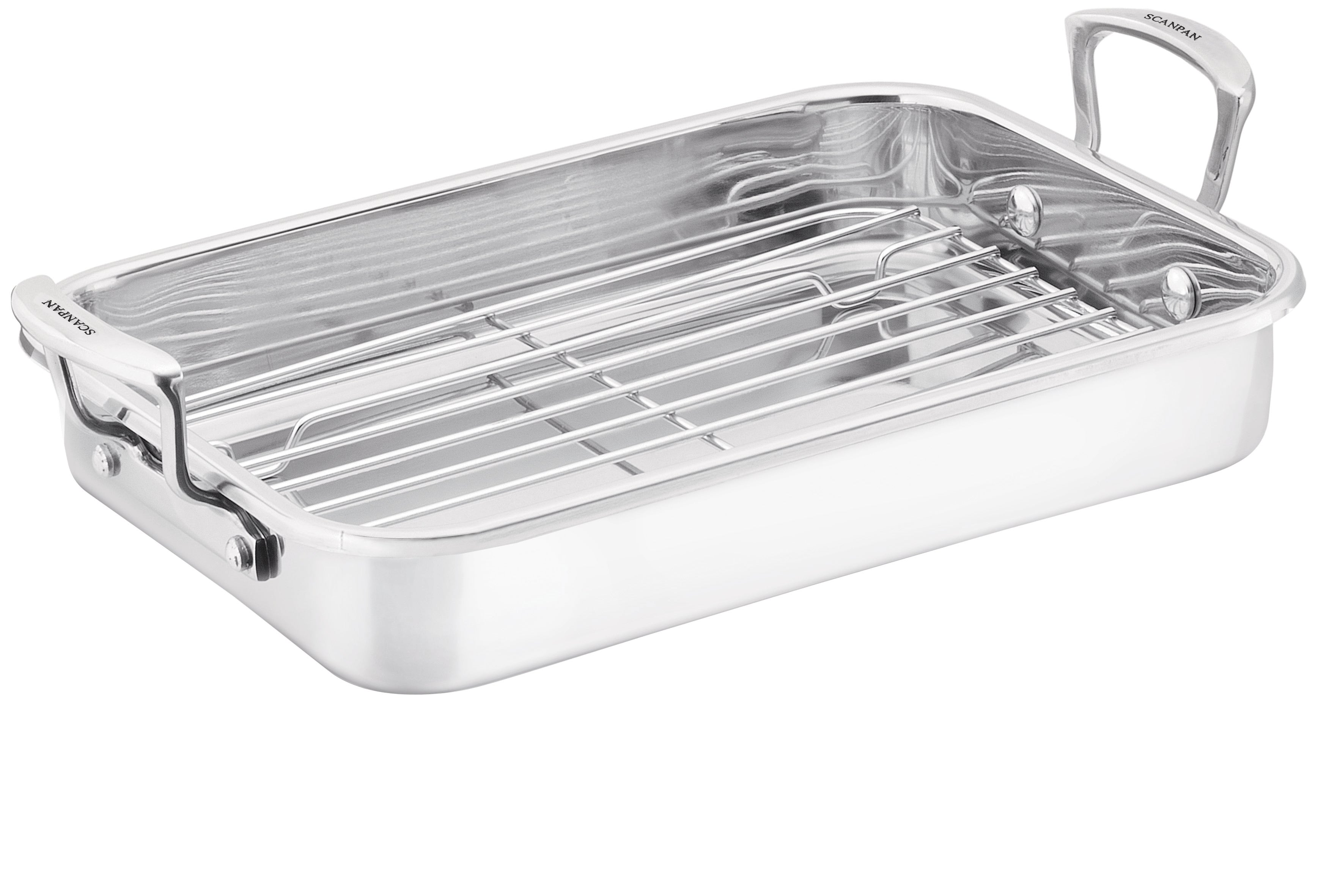 Scanpan Impact 42cm x 26cm x 11cm Roaster with Rack