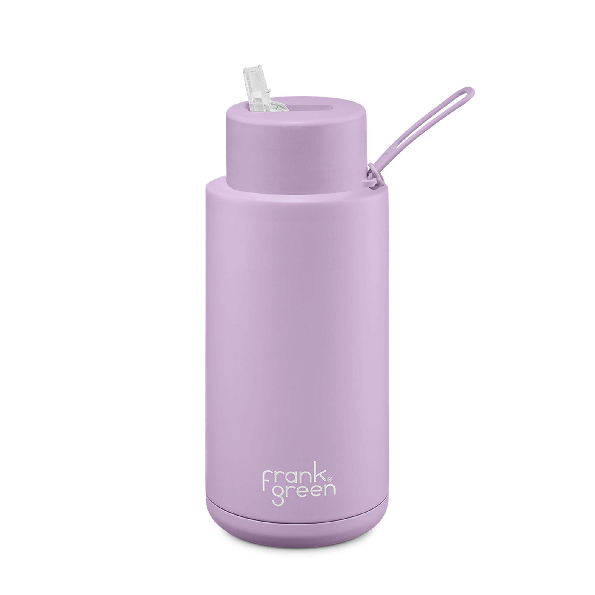 Frank Green 34oz Reusable Bottle (straw) - Lilac Haze