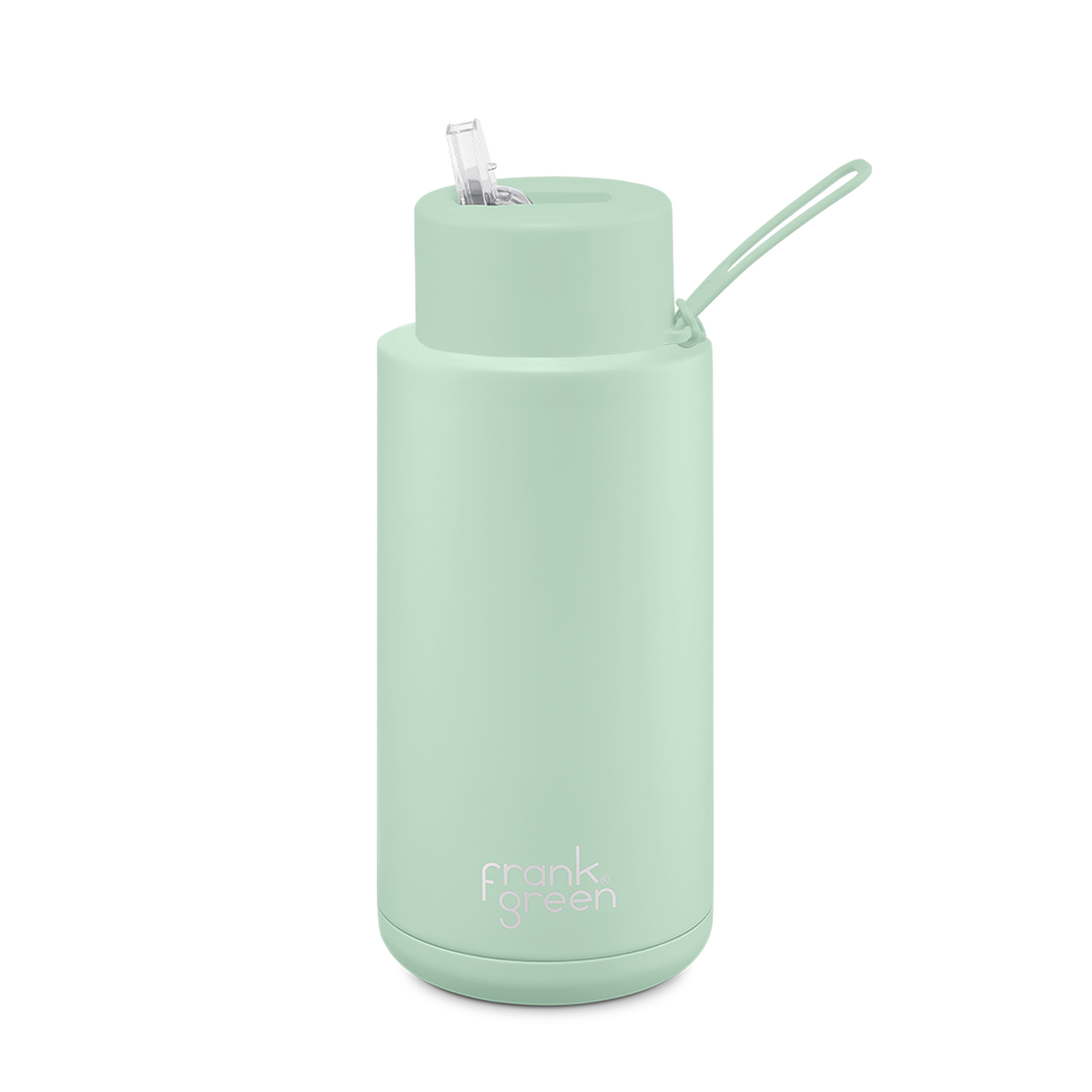 frank green 34oz Reusable Bottle with Straw Lid - Mint Gelato