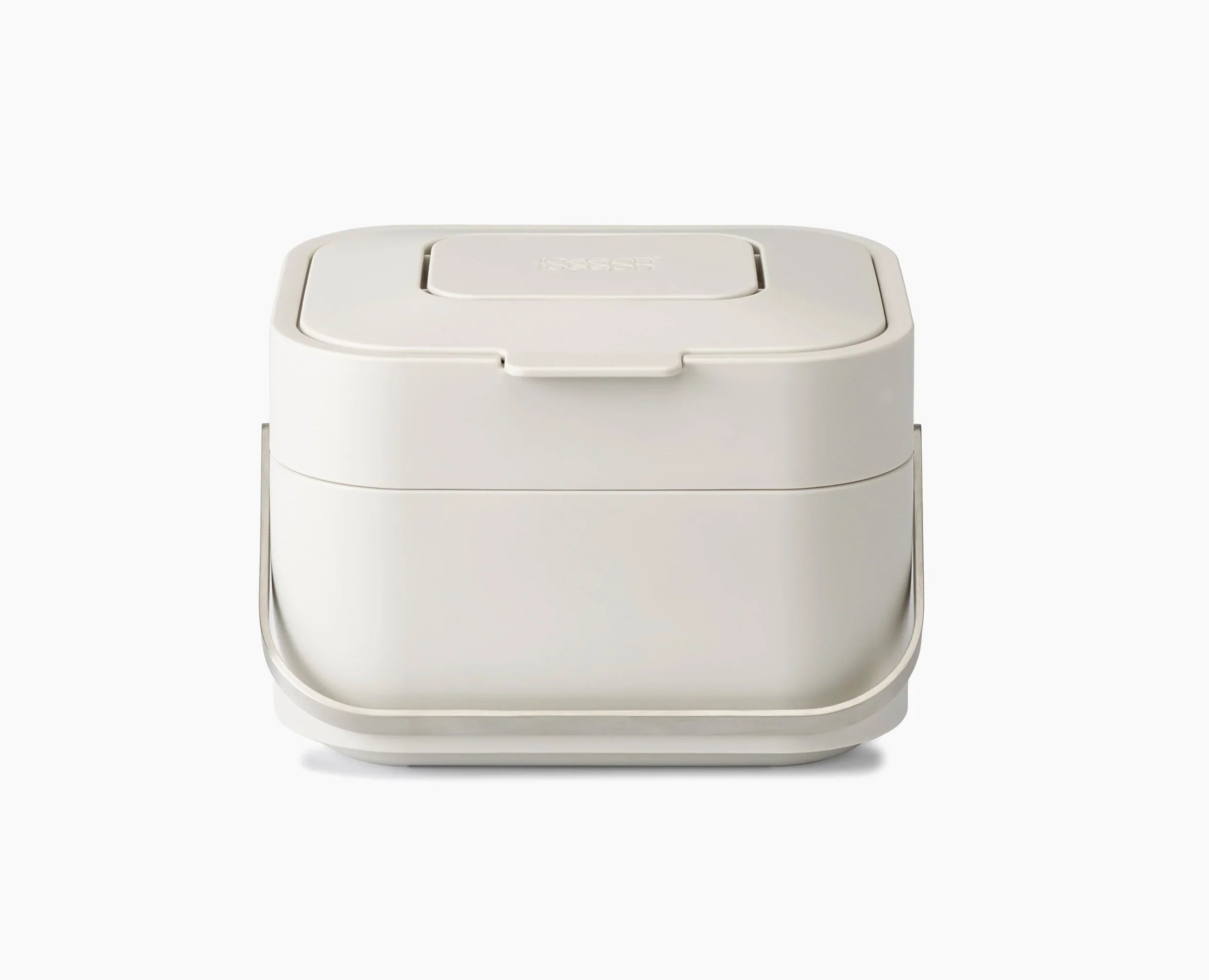 Joseph Joseph Stack 4 Food Waste Caddy With Odour Filter - Stone
