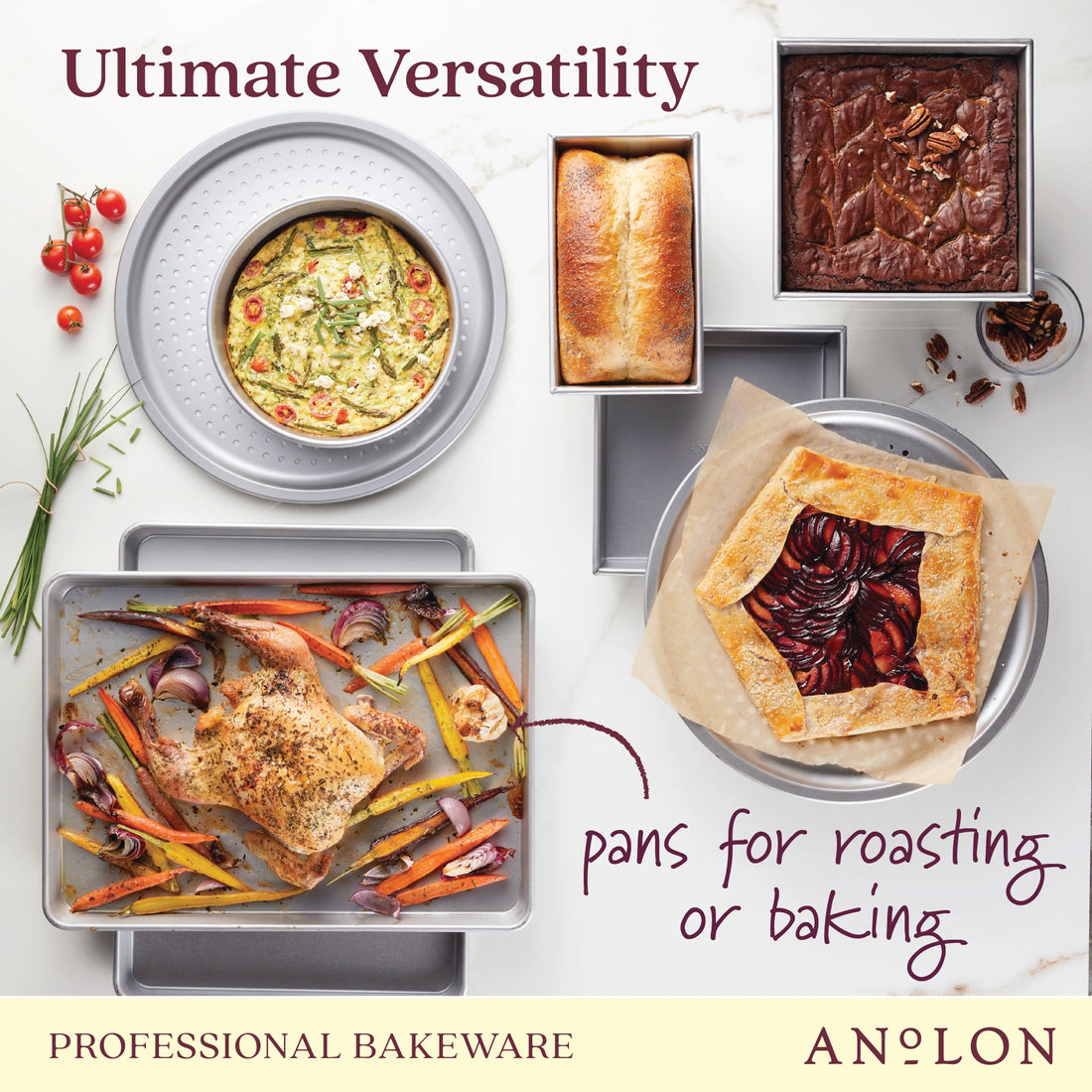 Anolon Pro Bake 23cm Rnd Cake Pan