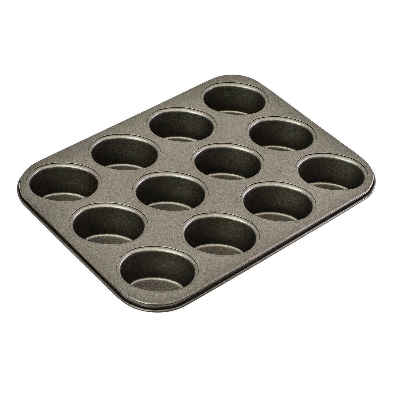 Bakemaster 12 Cup Friand Pan, 26.5cm x 35.5cm - Non-stick