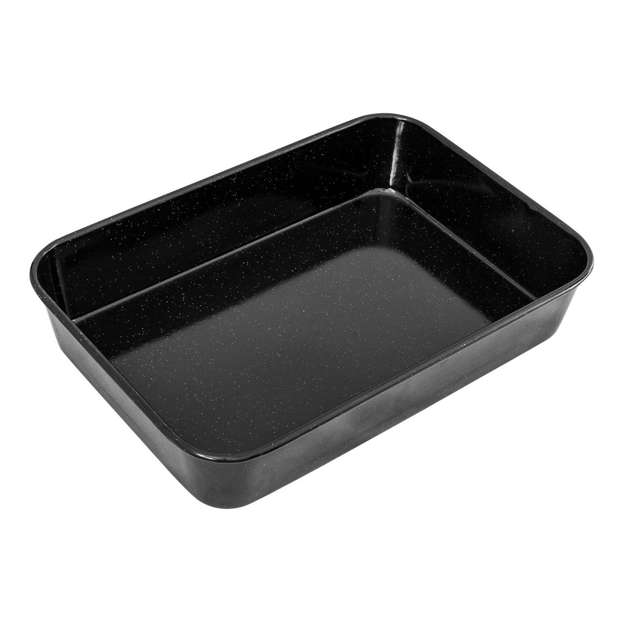 Bakemaster Professional Vitreous Enamel Roasting Pan, 40 x 28 x 8cm - Non-stick