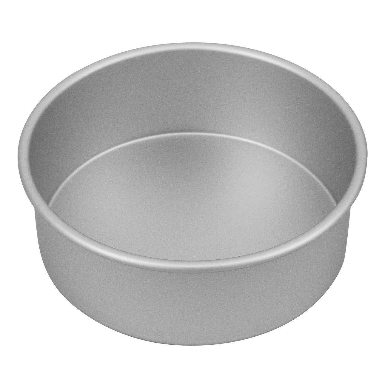 Bakemaster Silver Anodised  Round Cake Pan, 20 x 7.5cm