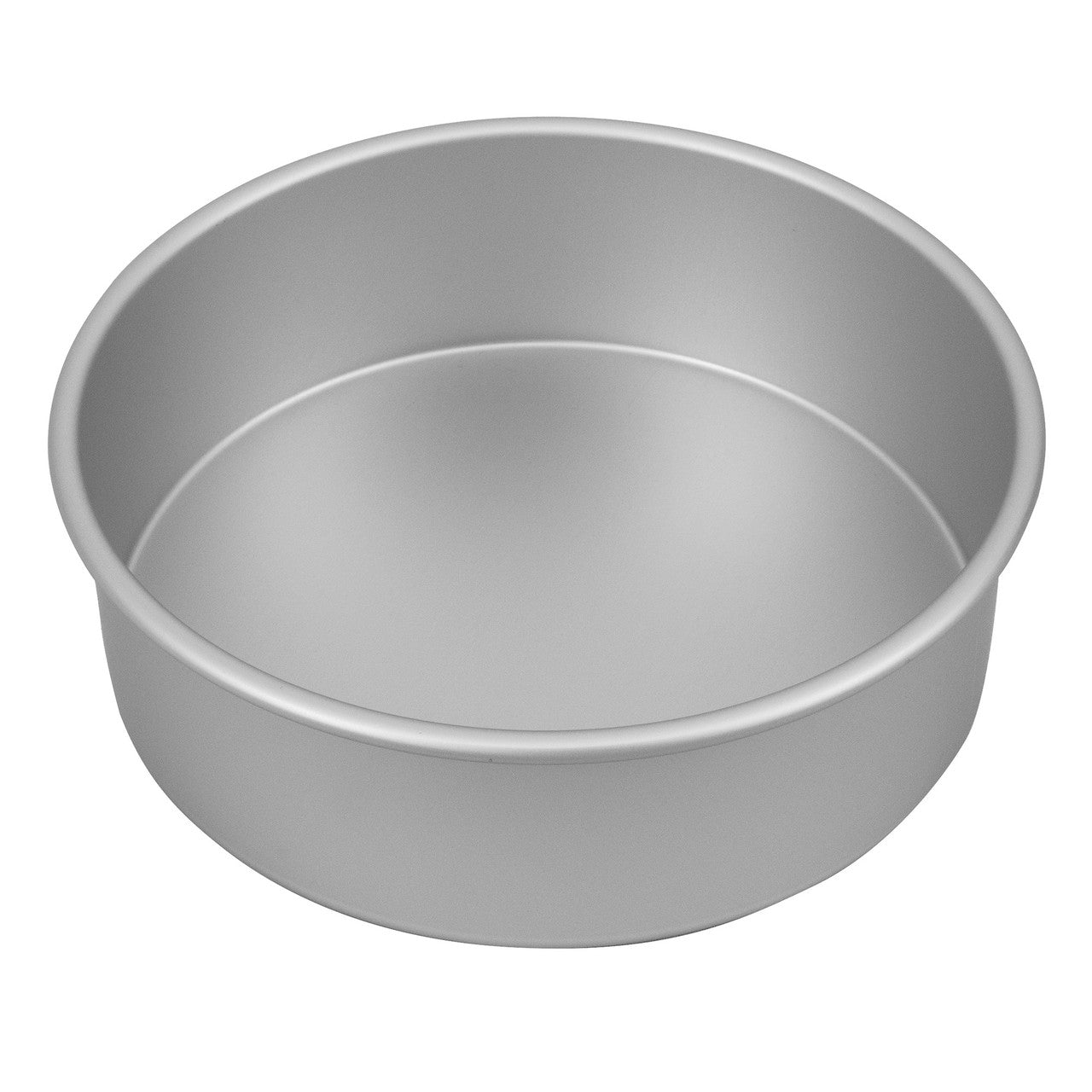 Bakemaster Silver Anodised  Round Cake Pan, 22.5 x 7.5cm