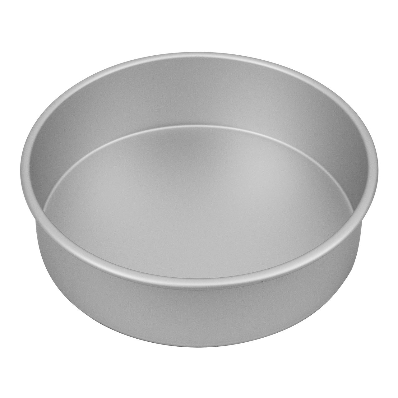 Bakemaster Silver Anodised  Round Cake Pan, 25 x 7.5cm