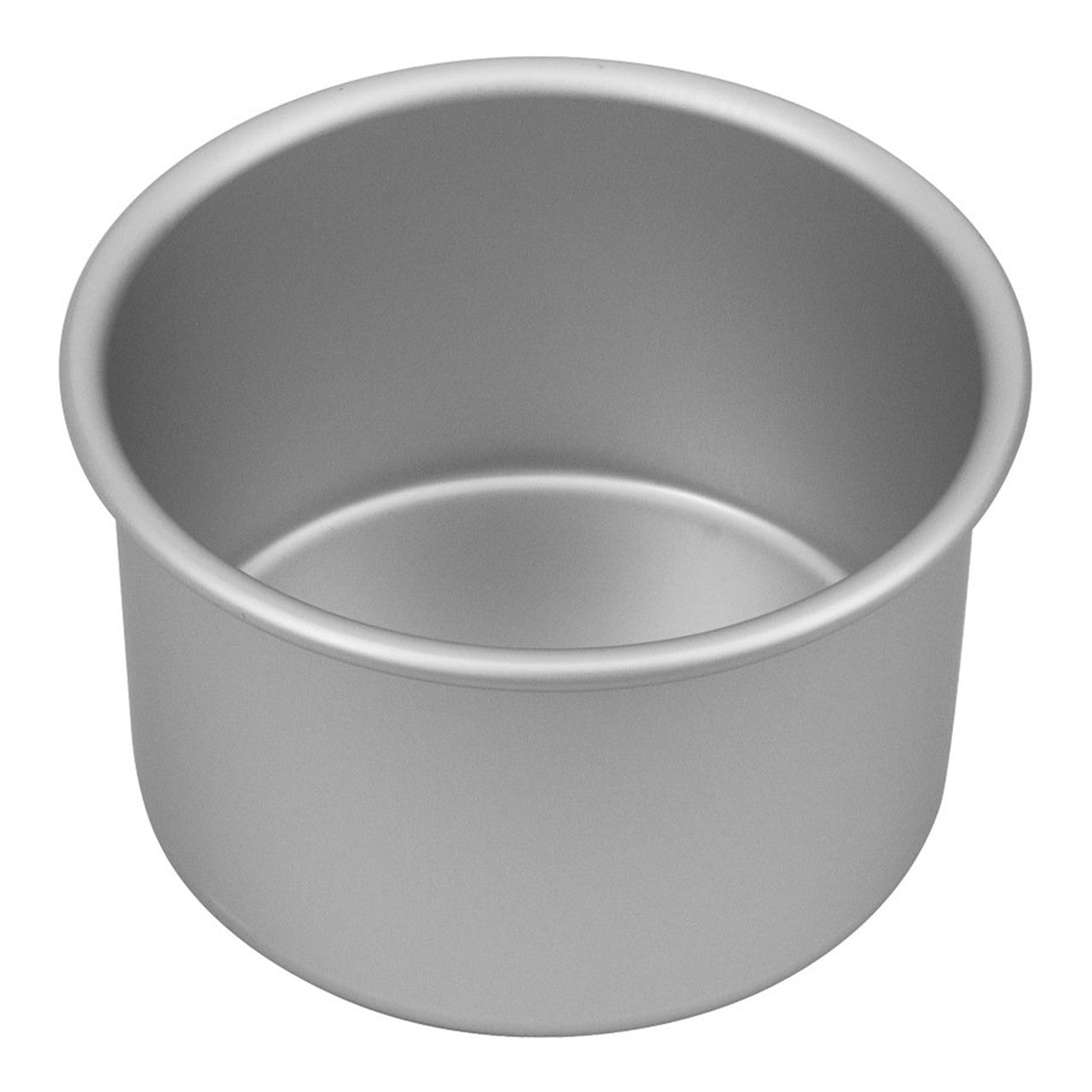 Bakemaster Silver Anodised  Round Deep Cake Pan, 15 x 10cm