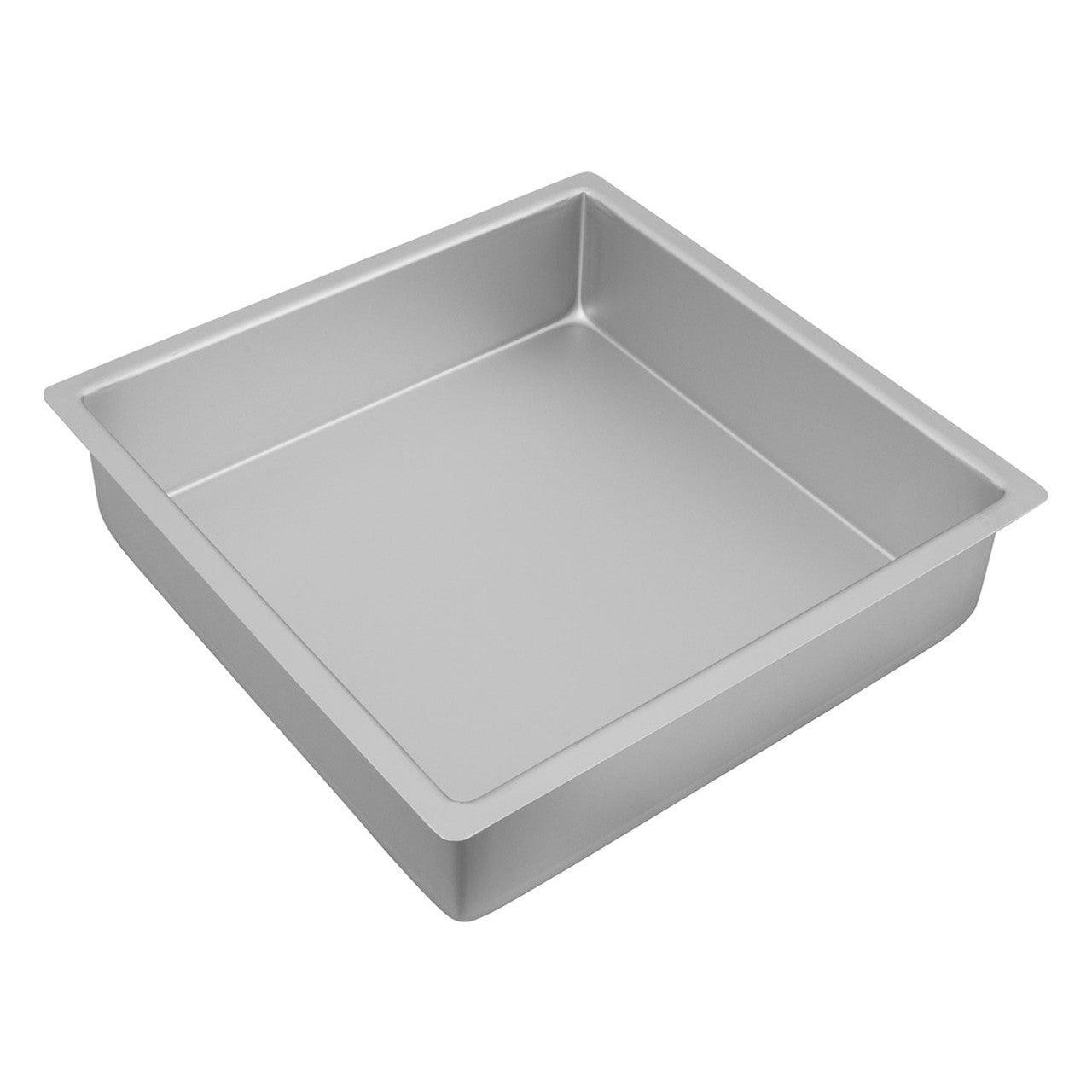 Bakemaster Silver Anodised  Square Cake Pan, 27.5 x 7.5cm