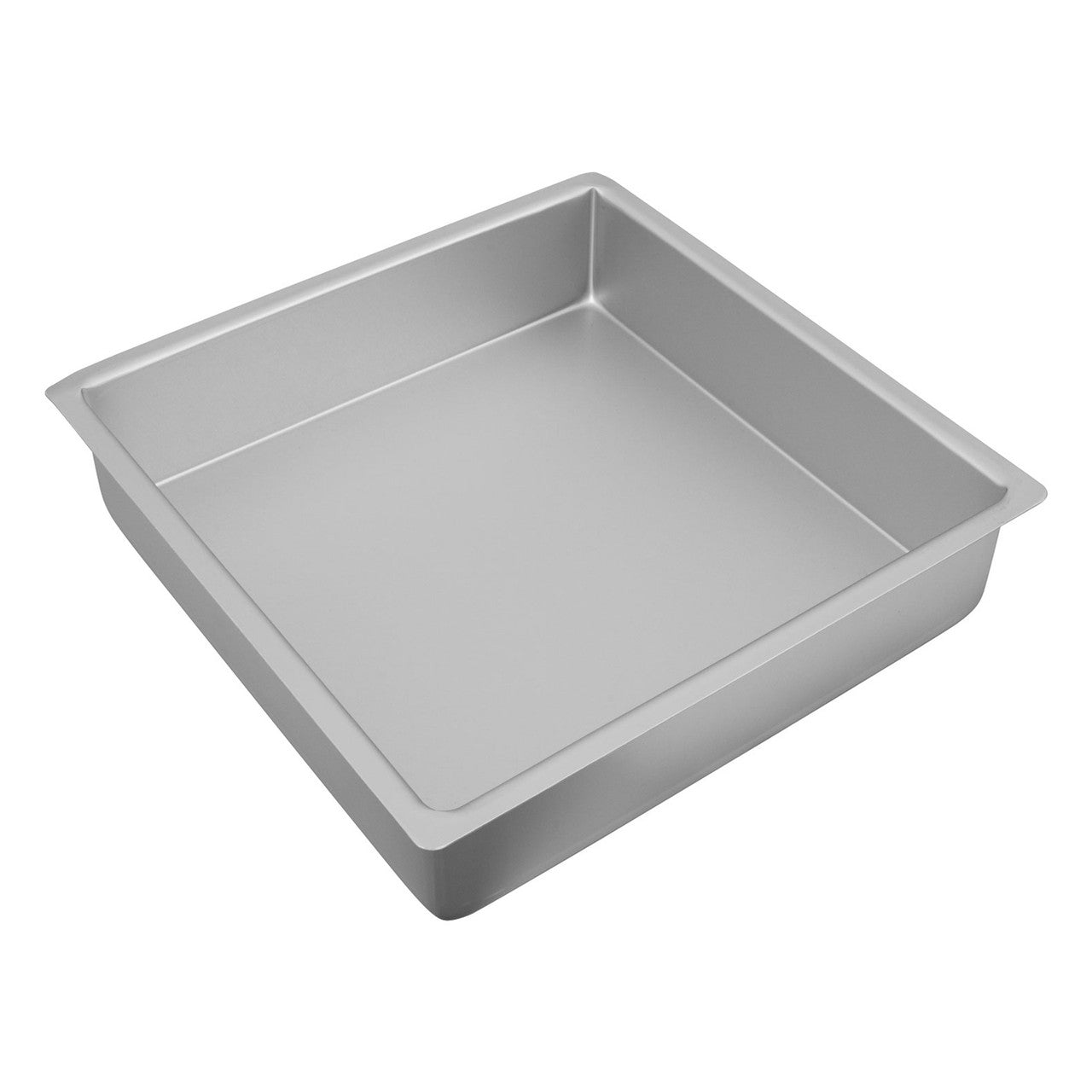 Bakemaster Silver Anodised  Square Cake Pan, 30.5 x 7.5cm