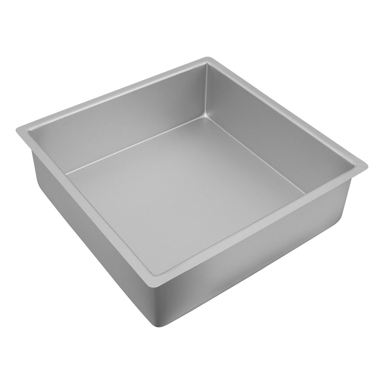 Bakemaster Silver Anodised  Square Deep Cake Pan, 30.5 x 10cm
