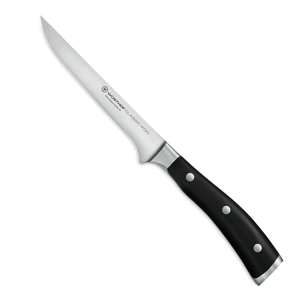 Wusthof Classic Ikon Black Boning Knife - 14cm