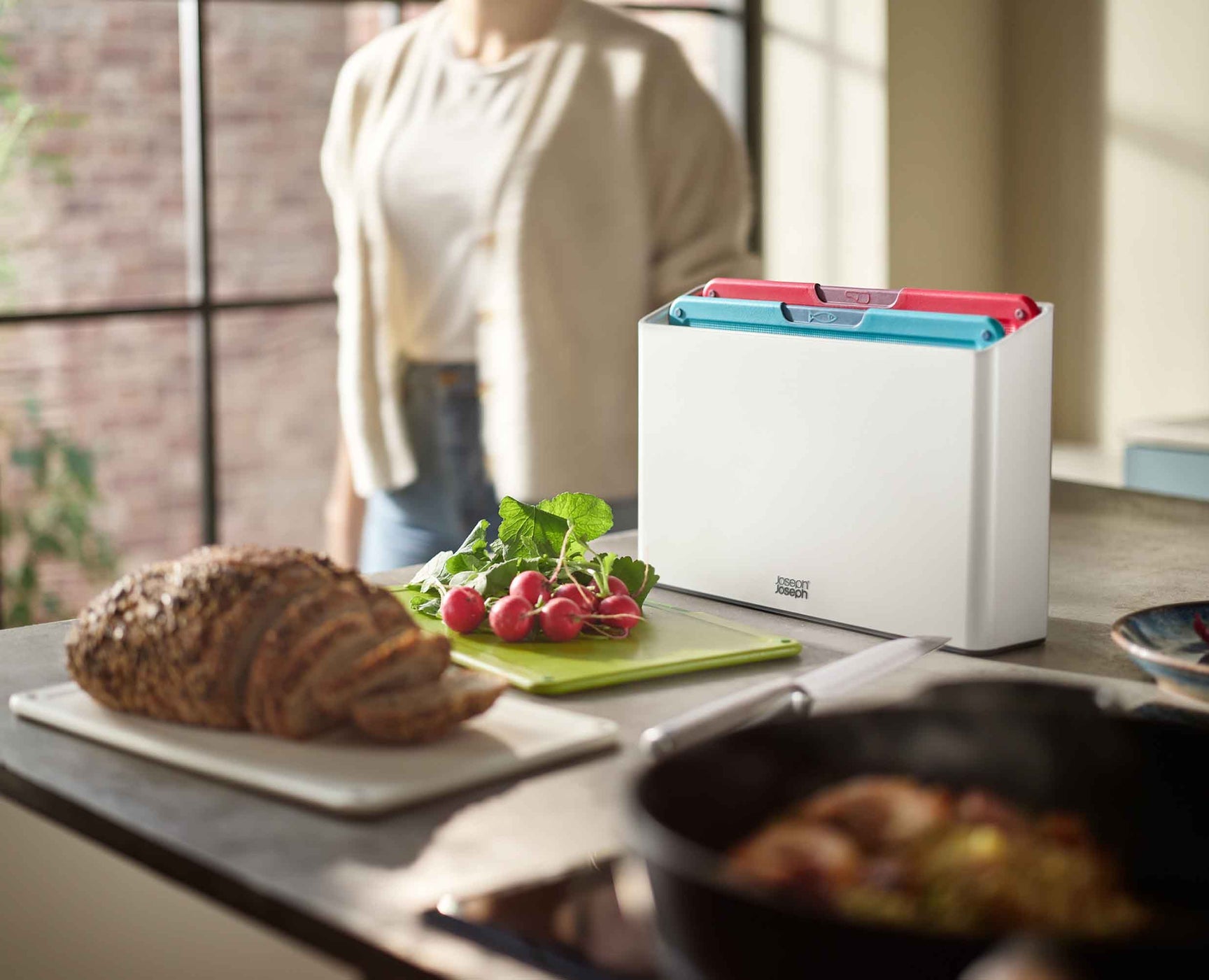 Joseph Joseph Folio™ Icon 4pce Board Set Regular - White