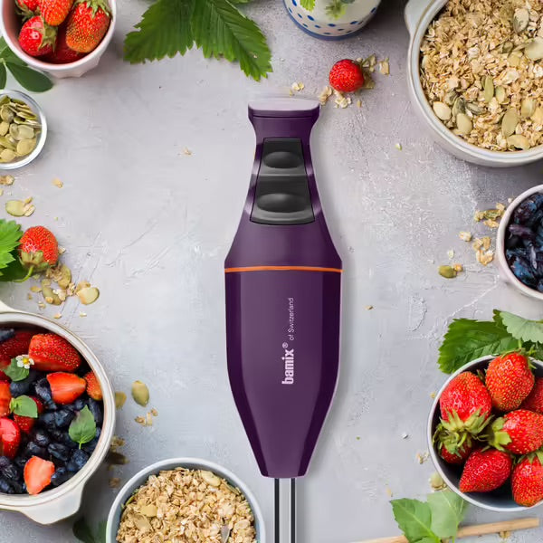 Bamix Classic Immersion Blender 140W - Aubergine