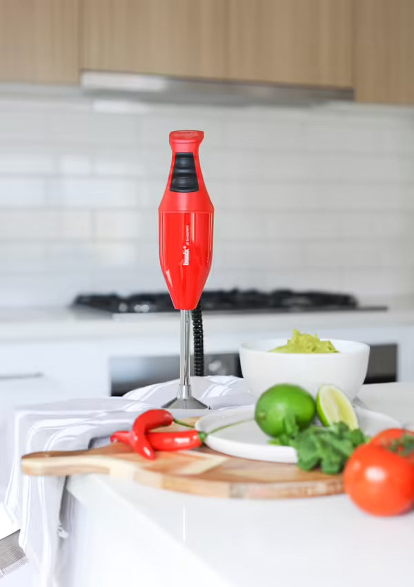Bamix Classic Immersion Blender 140W - Red
