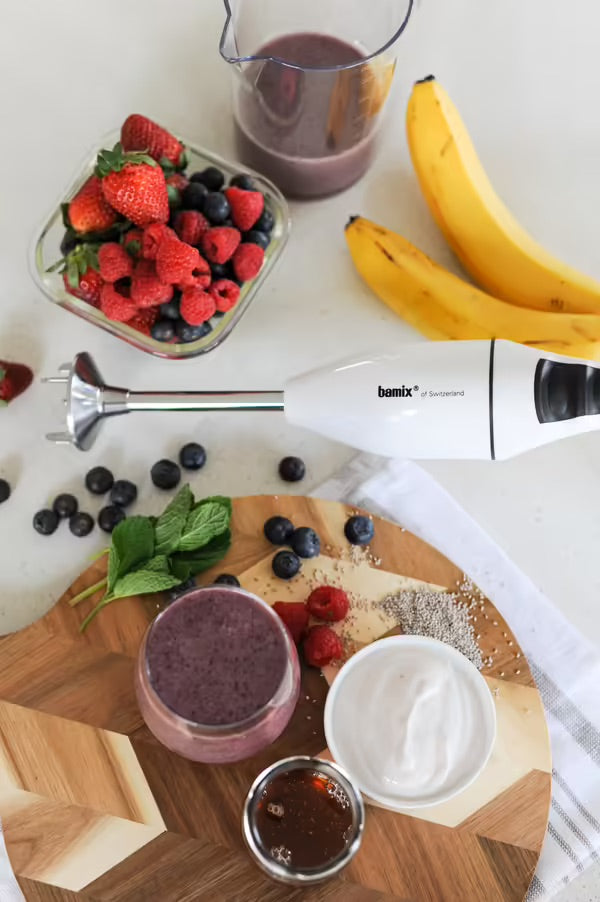 Bamix Classic Immersion Blender 140W - White