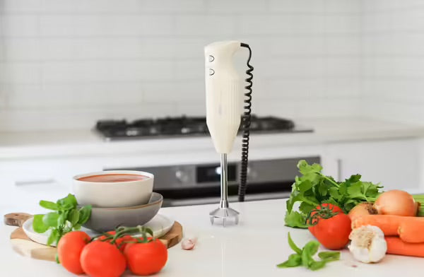 Bamix Mono Immersion Blender 140W - Cream
