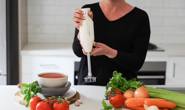 Bamix Mono Immersion Blender 140W - Cream