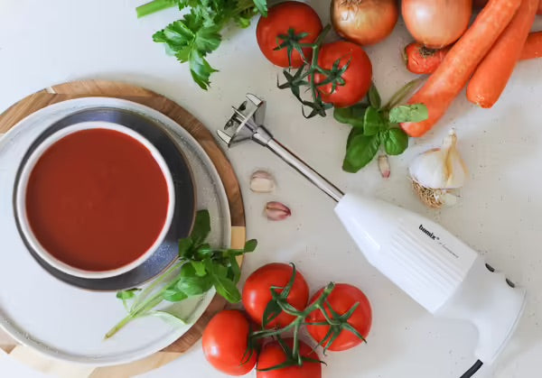 Bamix Mono Immersion Blender 140W - White