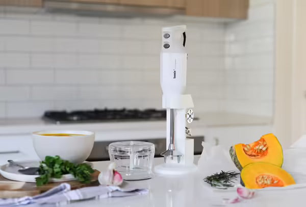 Bamix Deluxe Immersion Blender 180W - White