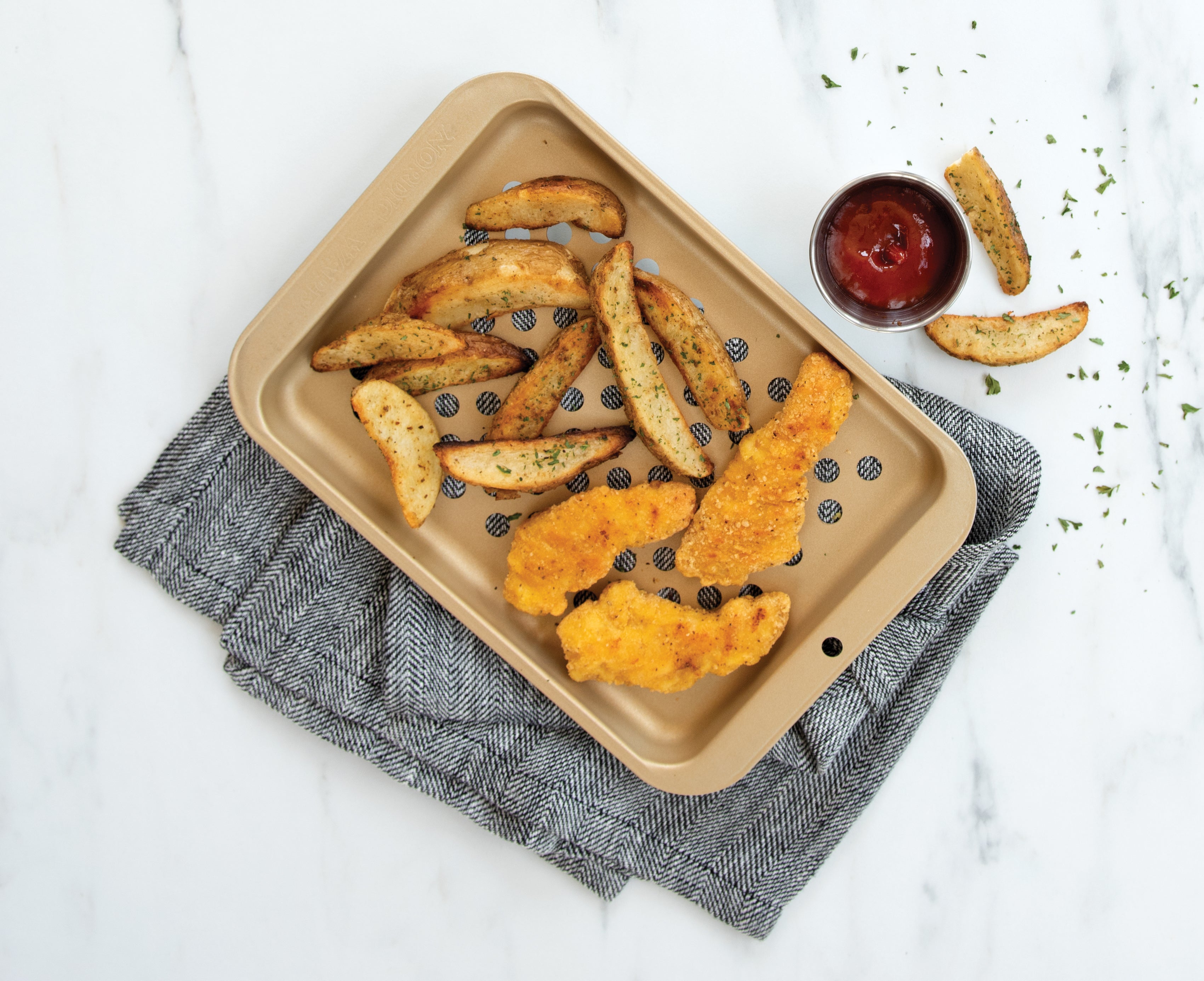 Nordicware Naturals Compact Crisping Sheet 25.5 x 18 x 1.5cm