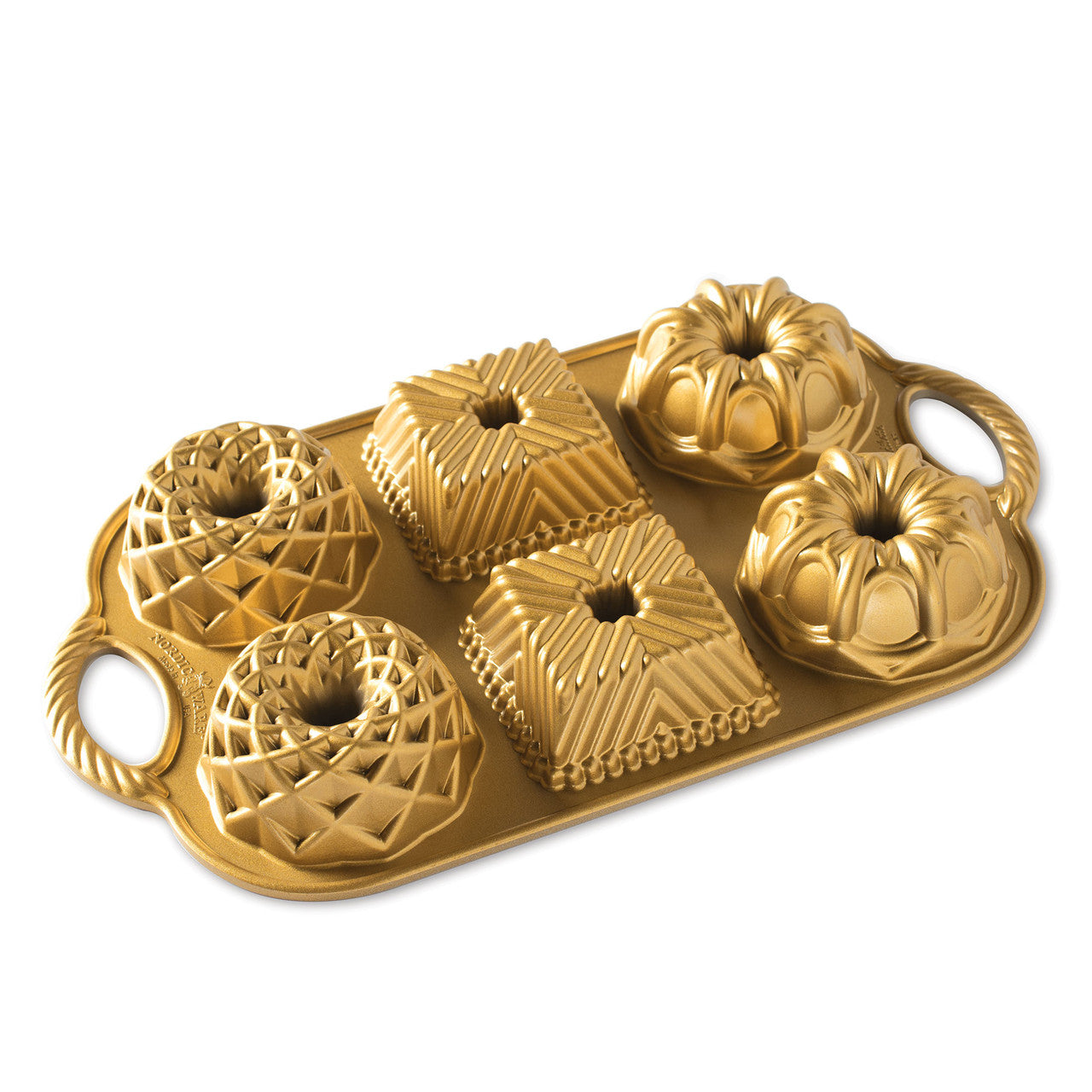 Nordicware Geo Bundtlette Pan 30 x 18.5 x 3.5cm