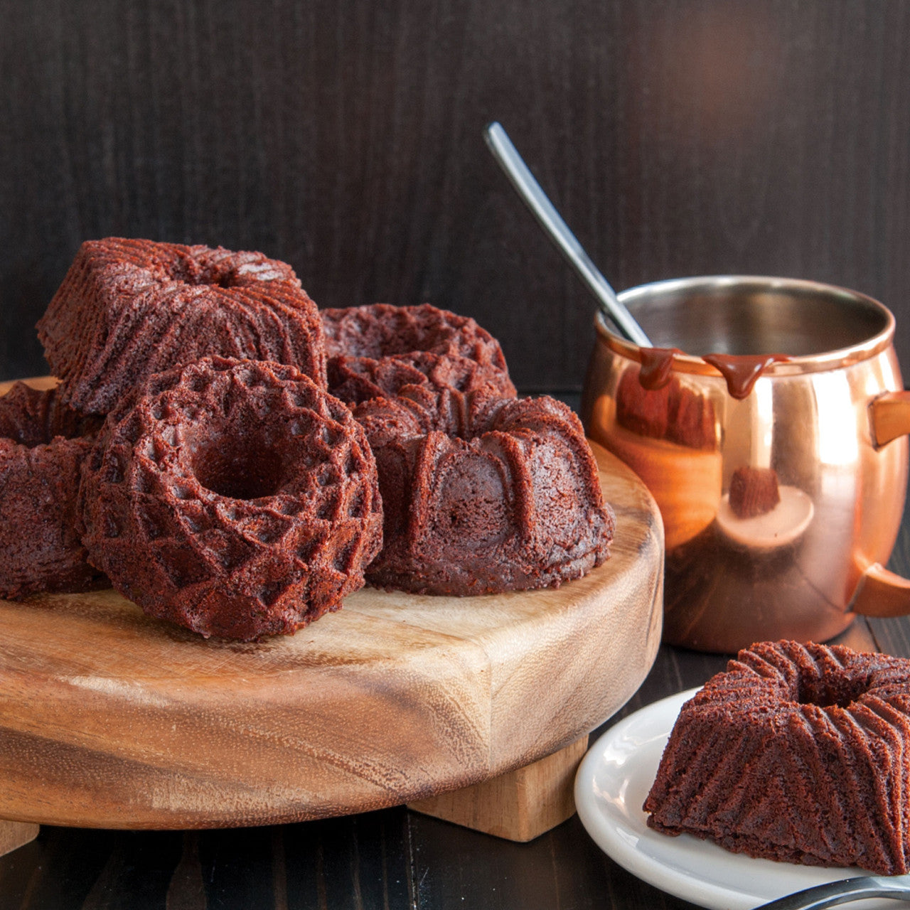 Nordicware Geo Bundtlette Pan 30 x 18.5 x 3.5cm