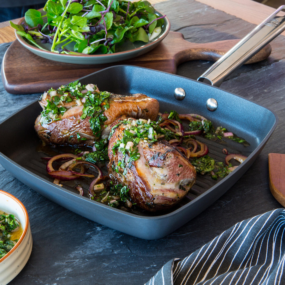 Anolon Professional 24cm Grill Pan