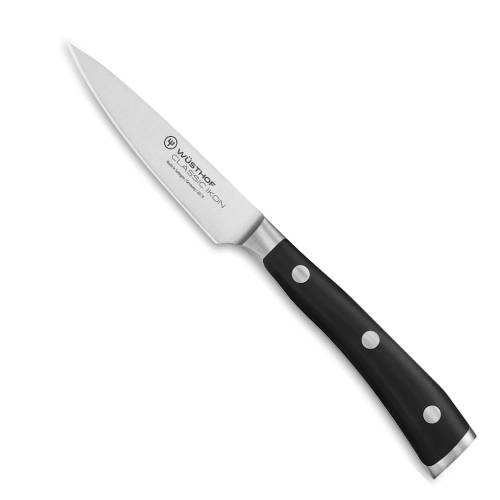 Wusthof Classic Ikon Black Paring Knife - 9cm