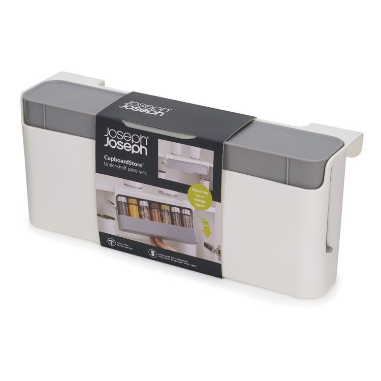 Joseph Joseph Cupboardstore™ Under-Shelf Spice Rack - Grey