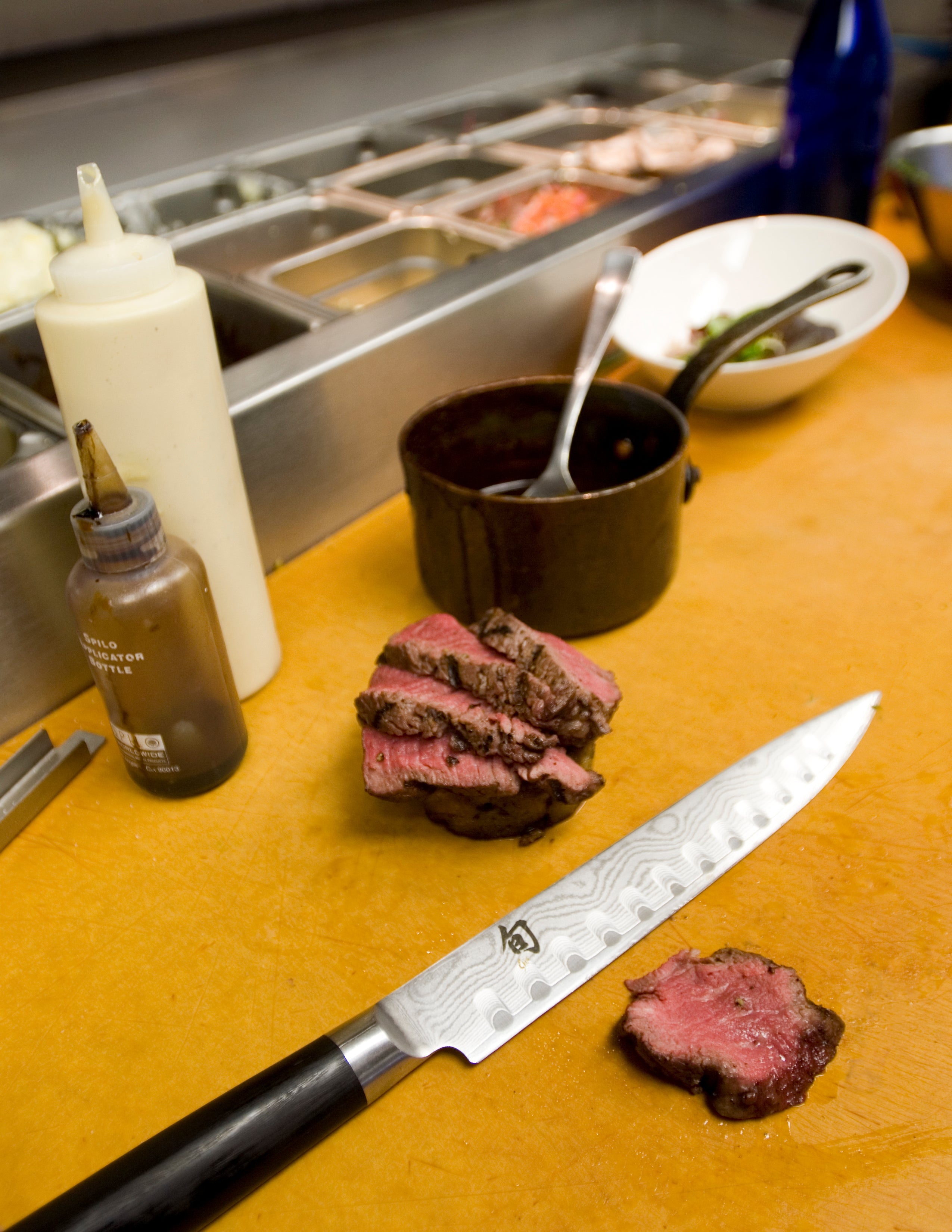 Shun Classic Scalloped Slicing Knife 22.9cm