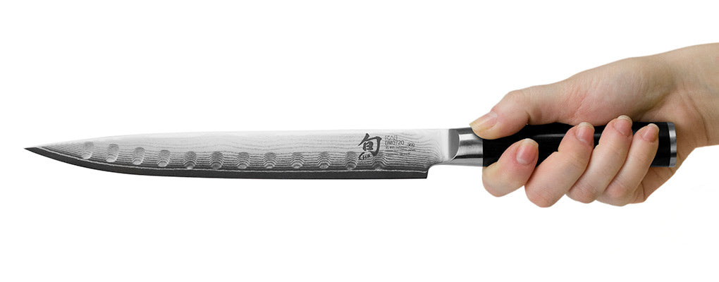 Shun Classic Scalloped Slicing Knife 22.9cm