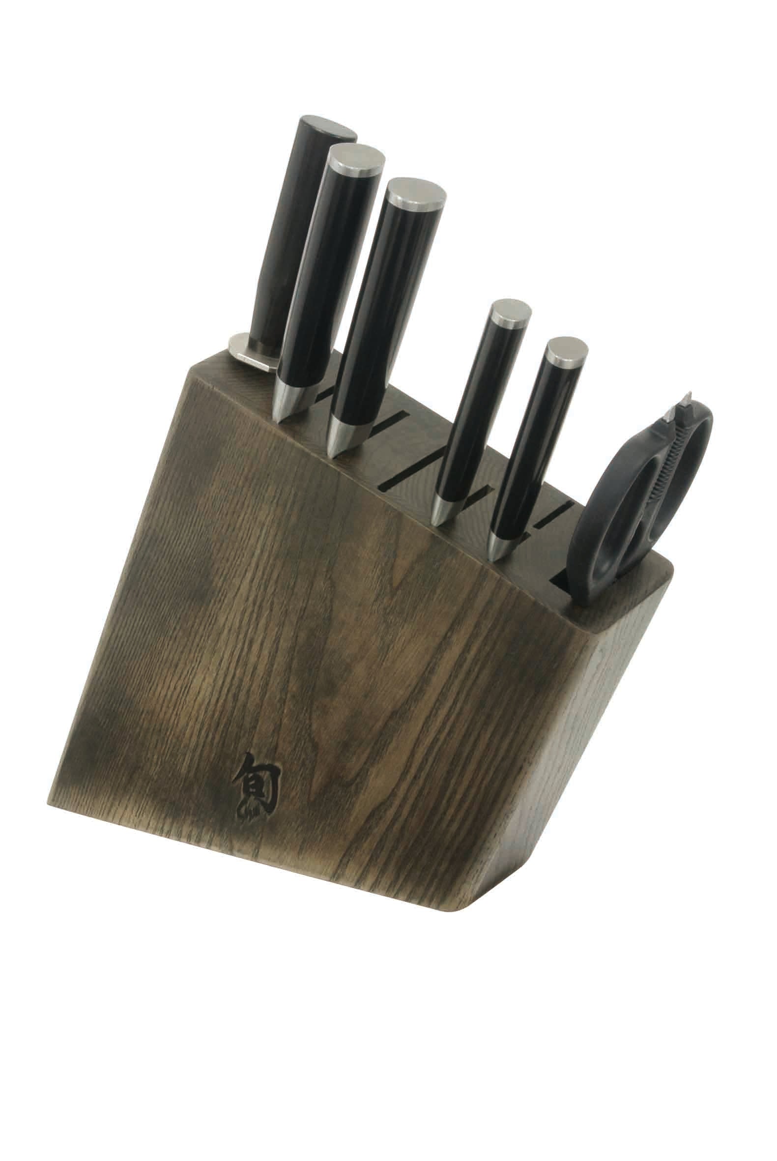 Shun Classic 7 Piece Knife Kanso Block Set