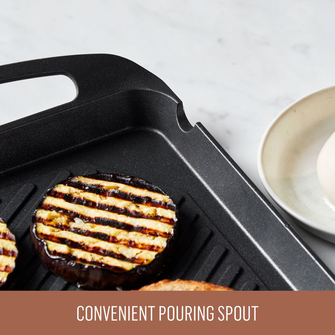 Essteele Nonstick Large Grill Plate 42 X 27cm