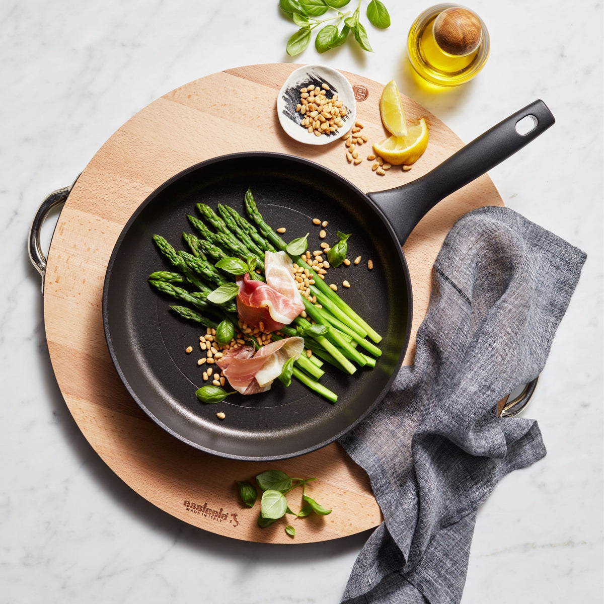 Essteele Per Domani Nonstick Induction 20/26cm Skillet Twin Pack