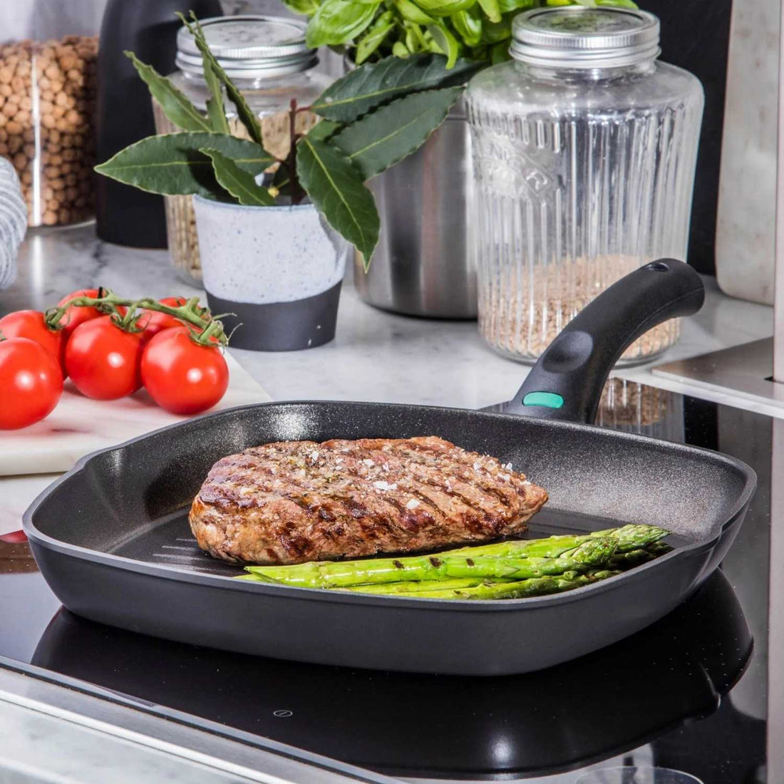 Essteele Per Salute Nonstick Induction 28cm Grill Pan