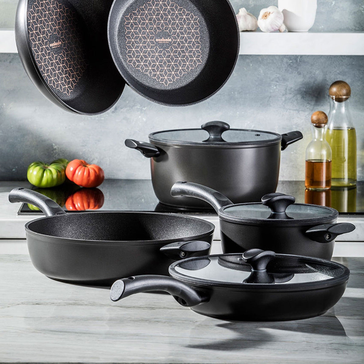 Essteele Per Salute Nonstick Induction 24cm/4.5L Covered Casserole